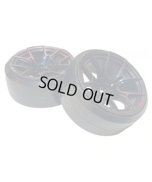 画像2: 【ネコポス対応】TOPLINE(トップライン)/TDW-0814MJ/FX SPORT ホイール 【deepfece】 (オフセット8/マジョーラ) 2個入