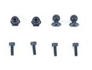 画像1: 【ネコポス対応】スクエア(SQUARE)/TGE-37/5mmピロボールナットM2ネジ(CAPビス付属) 4pcs