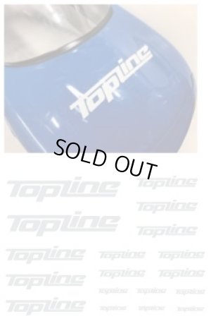 画像1: 【ネコポス対応】TOPLINE(トップライン)/TP-103__TP-106/TOPLINEオリジナル切り文字ステッカー typeA