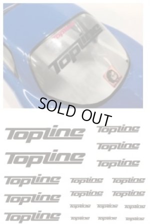 画像3: 【ネコポス対応】TOPLINE(トップライン)/TP-103__TP-106/TOPLINEオリジナル切り文字ステッカー typeA