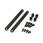 画像: 【ネコポス対応】TOPLINE(トップライン)/TP-402/RDX用カーボン製サイドプレートセット t=2.1 1セット入