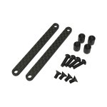 画像: 【ネコポス対応】TOPLINE(トップライン)/TP-403/RDX用カーボン製サイドプレートセット t=2.4 1セット入