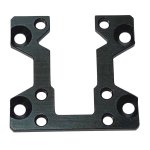 画像: 【ネコポス対応】TOPLINE(トップライン)/TP-483/ベルトコンバVer.2.1 バルクベースプレート ブラック 1個入