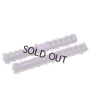 画像1: 【ネコポス対応】TOPLINE(トップライン)/TP-576/RDX用 リヤボディマウントポスト ロング (パープル) 2本入