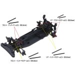 画像: 【ネコポス対応】TOPLINE(トップライン)/TP-673SET/RD/SDシリーズ用 ローフリクションサスピン 1台分セット 各2本入