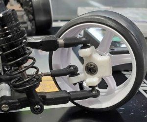画像2: 【ネコポス対応】TOPLINE(トップライン)/TP-719/ドリフト専用 フロント ZEROナックルα M-spec 2個入