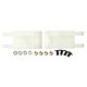画像: 【ネコポス対応】TOPLINE(トップライン)/TP-741/ZERO リアサスアームα Wスリーブ 44mm 2本入
