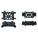 画像: 【ネコポス対応】TOPLINE(トップライン)/TP-755/RDX用ZEROフロントサスマウント(アッパー/ロア)セット 1セット入