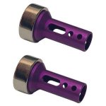 画像: 【ネコポス対応】TOPLINE(トップライン)/TP-80PU/フロント用ボディマウントキャップ マグネットタイプ ヨコモ用 (5mm/パープル) 1セット入