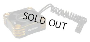 画像1: 【ネコポス対応】TOPLINE(トップライン)/TP-90GD/アルミクーリングファン 30mm×30mmタイプ ゴールド 1個入