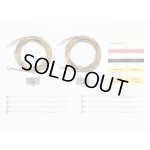 画像: 【ネコポス対応】タミヤ(TAMIYA)/TROP-51/TROP.51 MFC用φ3イエローLED2本 ロングコード仕様(1,100mm)