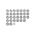 画像: (11月11日発売予定/予約分)【ネコポス対応】タミヤ(TAMIYA)/TROP-60/TROP.60 1/14RCビッグトラック用ベアリングセット (6x4シャーシ用)