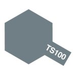 画像: タミヤ(TAMIYA)/TS-100/タミヤスプレー　TS-100　ブライトガンメタル(セミグロス)
