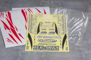 画像1: (10月末発売予定/予約分)パンドラRC(Pandora RC)/VGP-1634/バイナル&ロゴステッカー/TEC ART'S