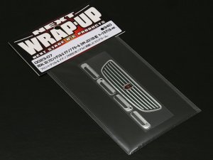 画像1: 【ネコポス対応】ラップアップ(WRAP-UP)/W0023-07/REAL 3Dフロントグリル&ドアノブ デカール【HPI JZX100用】マークII グリルver.