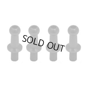 画像1: 【ネコポス対応】ワールドプロ/WP-0037__WP-0039/ジュラルミンφ4.3ピロボール (4個) L=8mm×N=6mm