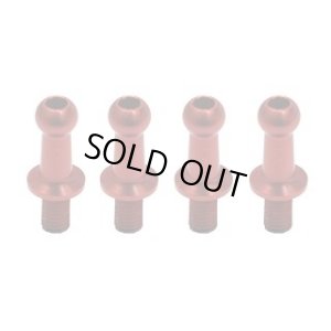 画像2: 【ネコポス対応】ワールドプロ/WP-0037__WP-0039/ジュラルミンφ4.3ピロボール (4個) L=8mm×N=6mm