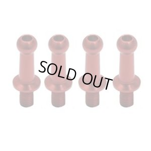 画像2: 【ネコポス対応】ワールドプロ/WP-0040__WP-0042/ジュラルミンφ4.3ピロボール (4個) L=10mm×N=6mm