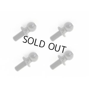 画像1: 【ネコポス対応】ワールドプロ/WP-0089_WP-0090_WP-0091/ジュラルミンφ4.8ピロボール (4個) L=4mm×N=6mm