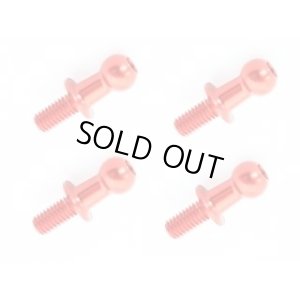 画像2: 【ネコポス対応】ワールドプロ/WP-0092_WP-0093_WP-0094/ジュラルミンφ4.8ピロボール (4個) L=6mm×N=6mm