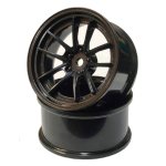 画像: 【ネコポス対応】RC-ART/WW-0306BK_WW-0308BK/SSR REINER type10S WHEEL ブラック (2個入)