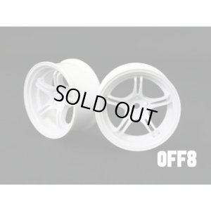 画像2: 【ネコポス対応】ワールドプロ/WW-0508BK_WH/SSR Professaor SPX ホイール オフセット8(深リム) 2個入