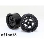 画像: 【ネコポス対応】ワールドプロ/WW-0606BK_WH/SSR Formula AERO SPOKE ホイール オフセット6(浅リム) 2個入