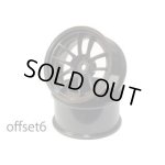 画像: 【ネコポス対応】ワールドプロ/WW-0706BK_WH/SSR REINER type10S ホイール オフセット6(浅リム) 2個入