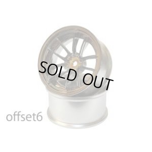 画像1: 【ネコポス対応】ワールドプロ/WW-0708BC_CS_MG_MS/SSR REINER type10S ホイール オフセット8(深リム) 2個入