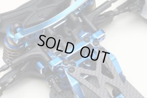 画像2: 【ネコポス対応】YOKOMO(ヨコモ)/Y2-202UMBL/RD/SDシリーズ用 アルミ製 アッパーアームマウント(ブルー)