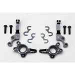 画像: 【ネコポス対応】YOKOMO(ヨコモ)/Y2-415SALL/SD1.0LTS用アルミ製 可変キングピンアングル ステアリングブロックセット