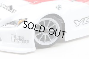 画像2: 【ネコポス対応】YOKOMO(ヨコモ)/ZR-144TPM2/ミディアムナロー ラジアルタイヤ タイプY(4本入)プリマウント接着済み 11本スポークホイール(グレー)